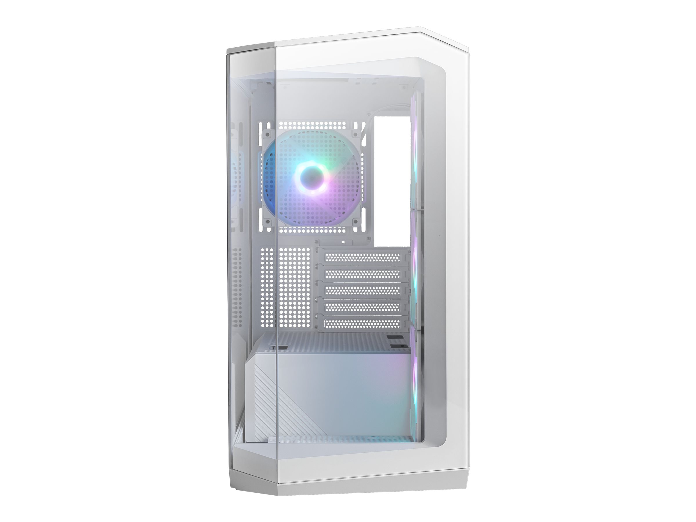 MSI MAG PANO M100R PZ microATX Product shot Right-angle 80000