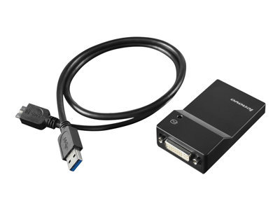 LENOVO USB 3.0 DVI/VGA Mon Adapter 0B47072
