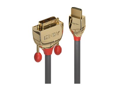 LINDY 15m Gold HDMI to DVI-D-Cable