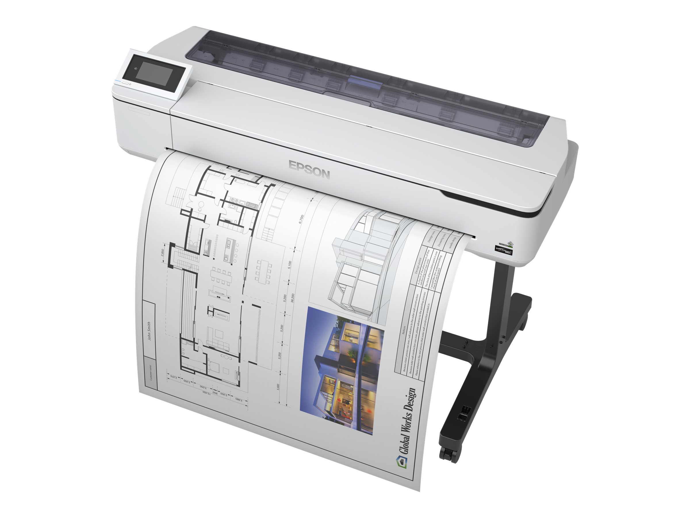 An image of Epson SureColor SC-T5100 - large-format printer - colour - ink-jet