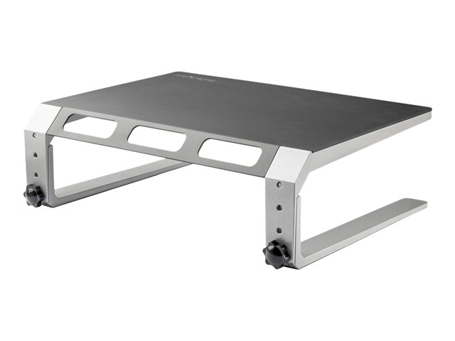 Image of StarTech.com Monitor Riser Stand - For up to 32" Monitor - Height Adjustable - Computer Monitor Riser - Steel and Aluminum (MONSTND) stand - for Monitor