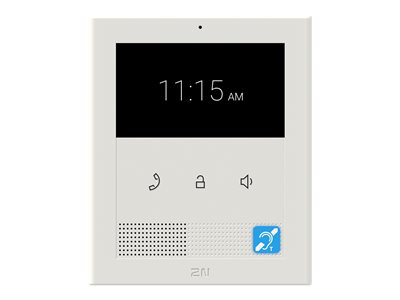 2N Clip IP intercom station monitor induction loop wired 10/100 Ethernet