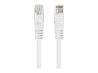 Lanberg CAT 5/5e U/UTP, Unshielded 3m Patchkabel Hvid RAL 9010