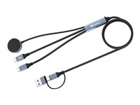Sandberg USB Type-C kabel Sort