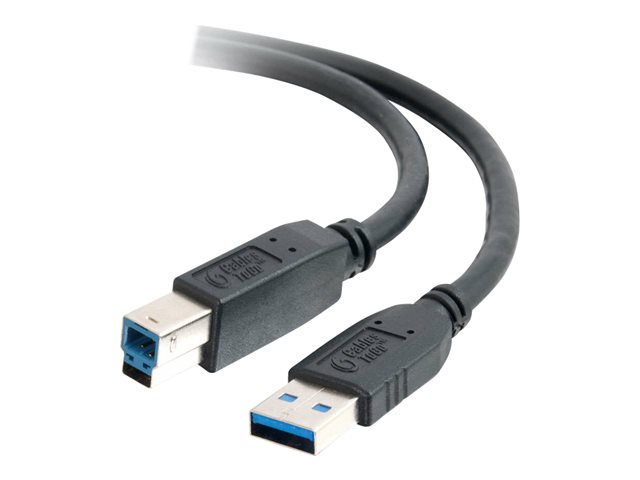 Image of C2G - USB cable - USB Type A to USB Type B - 3 m