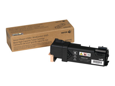 Xerox Phaser 6500 High Capacity black original toner cartridge 