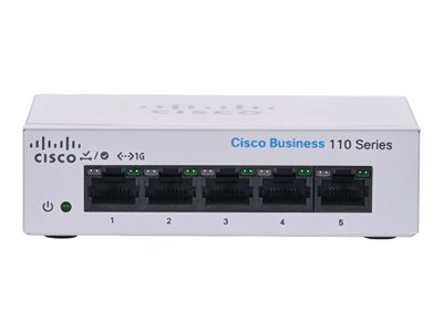 CISCO CBS110-5T-D-EU, Netzwerk Switch Nicht verwaltet,  (BILD2)