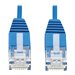 Tripp Lite Cat6 Gigabit Molded Ultra-Slim UTP Ethernet Cable (RJ45 M/M), Blue, 6in