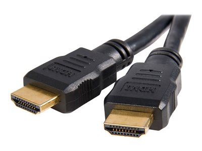 StarTech.com 0.3m 1ft Short High Speed HDMI Cable - Ultra HD 4k x HDMI Cable - HDMI M/M - 30cm HDMI 1.4 Cable - Audio/Video Gold-Plated (HDMM30CM) - HDMI cable - 1 ft