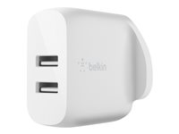 Belkin BoostCharge Wall Charger power adapter - 2 x USB - 24 Watt