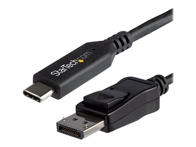 StarTech.com 6ft/1.8m USB C to DisplayPort 1.4 Cable, 4K/5K/8K USB Type-C to DP 1.4 Alt Mode Video Adapter Converter, H…