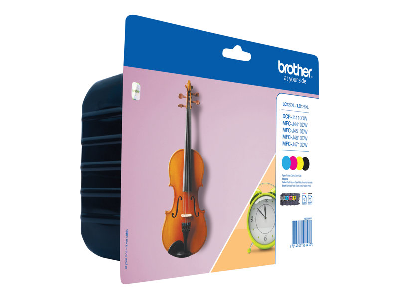 BROTHER Pack blister de 4 carto
