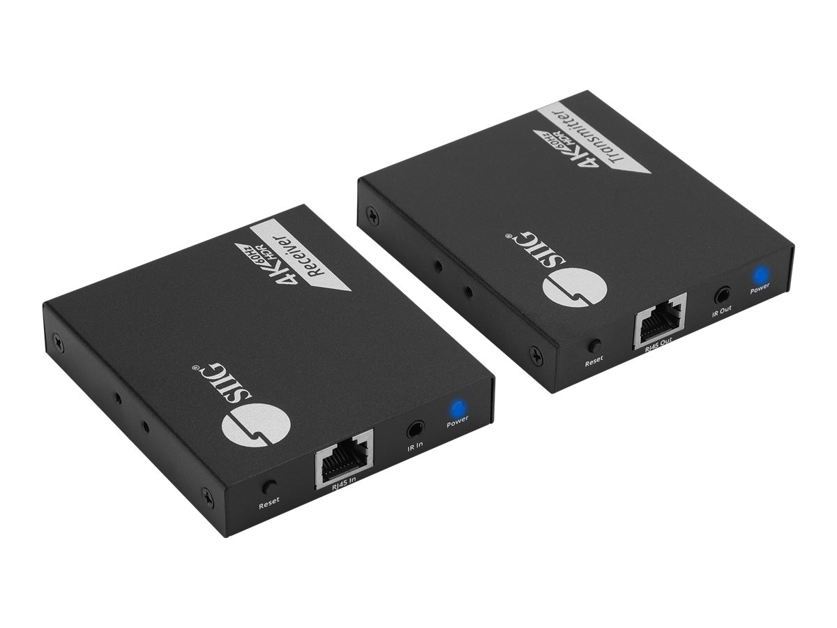 SIIG 4K 60Hz HDMI Over Cat6 Extender