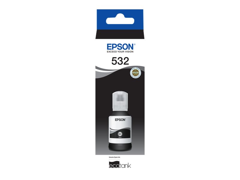 Epson EcoTank 532 black original ink Package view Front 80460