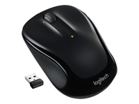 Logitech M325s Wireless Mouse, 2.4 GHz with USB Receiver, Black
