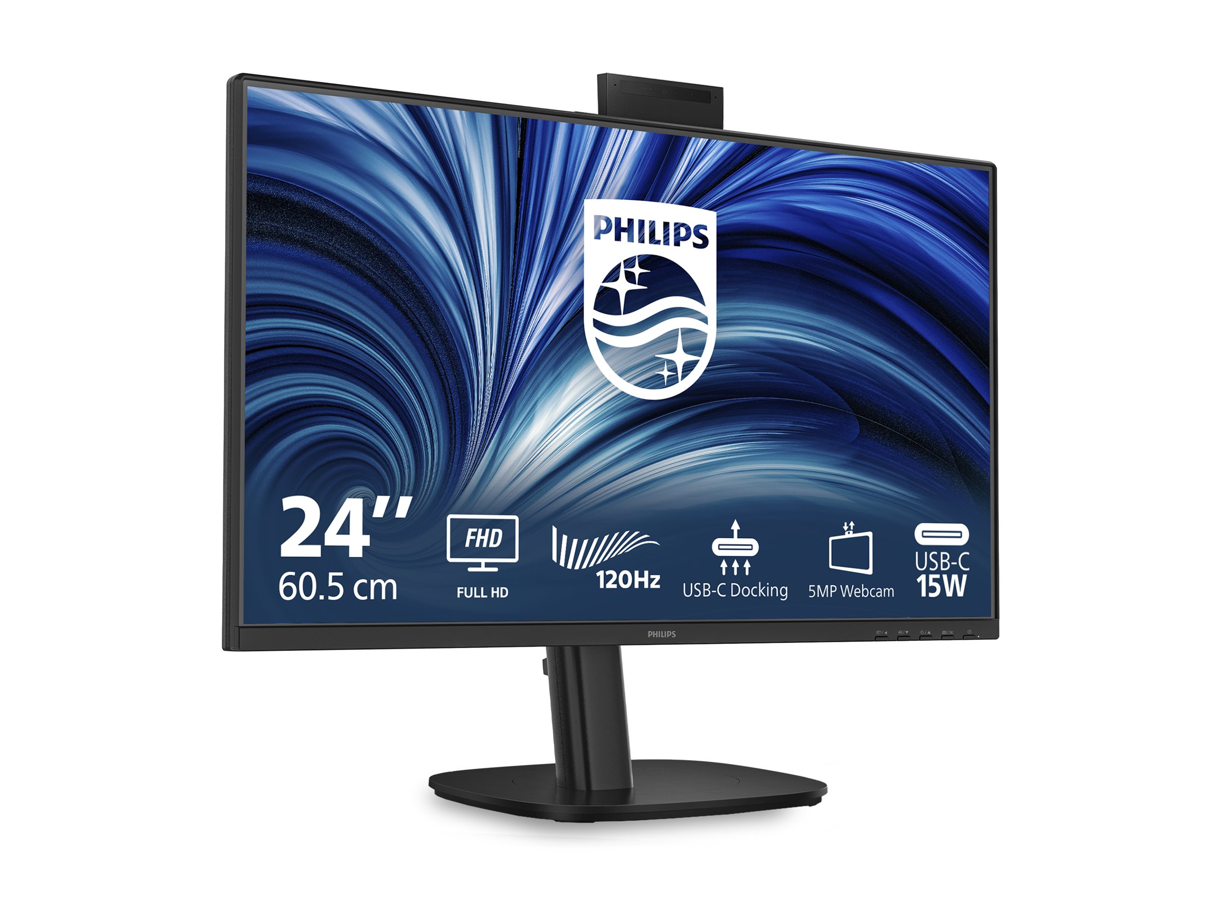 Philips 24B2U3301H 3000 Series LED monitor Product shot Front 80025