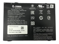 Zebra - Tablet battery - lithium polymer - 9660 mAh - 37.1 Wh - for Zebra ET51 (10.1 in), ET56 (10.1 in), ET56 Enterprise Tablet (10.1 in)