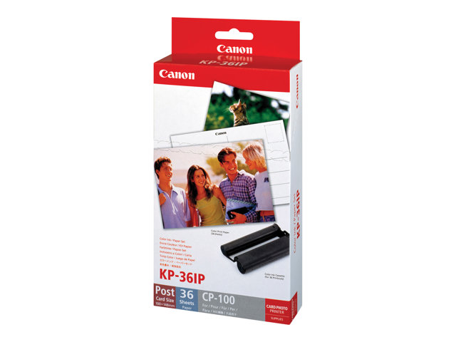 Image of Canon KP-36IP - print cartridge / paper kit