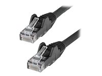 StarTech.com 1m LSZH CAT6 Ethernet Cable, 10 Gigabit Snagless RJ45 100W PoE Network Patch Cord with Strain Relief, CAT 6 10Gb