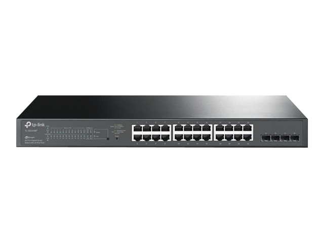 Image of TP-Link JetStream TL-SG2428P - switch - 24 ports - smart - rack-mountable