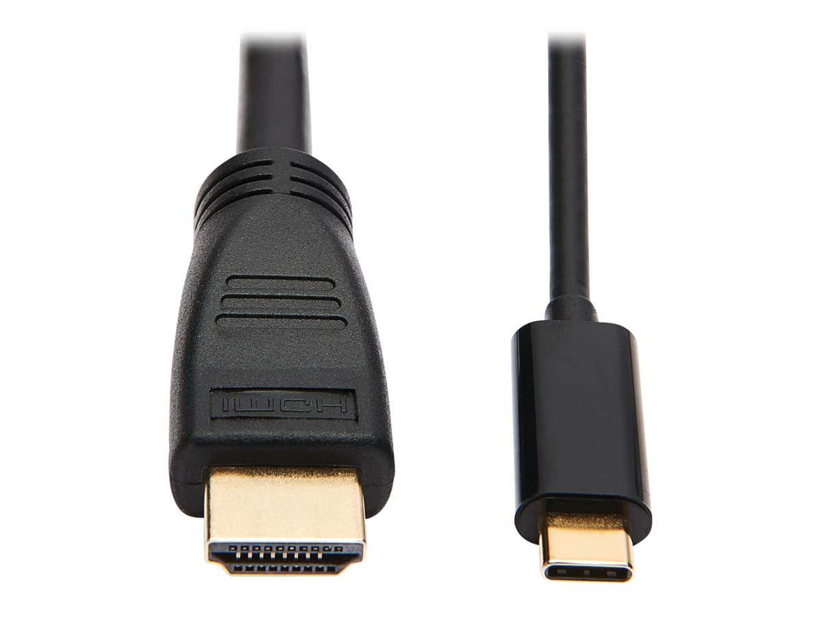 Tripp Lite USB C to HDMI Adapter Cable USB 3.1 Gen 1 4K M/M USB-C Black 6ft