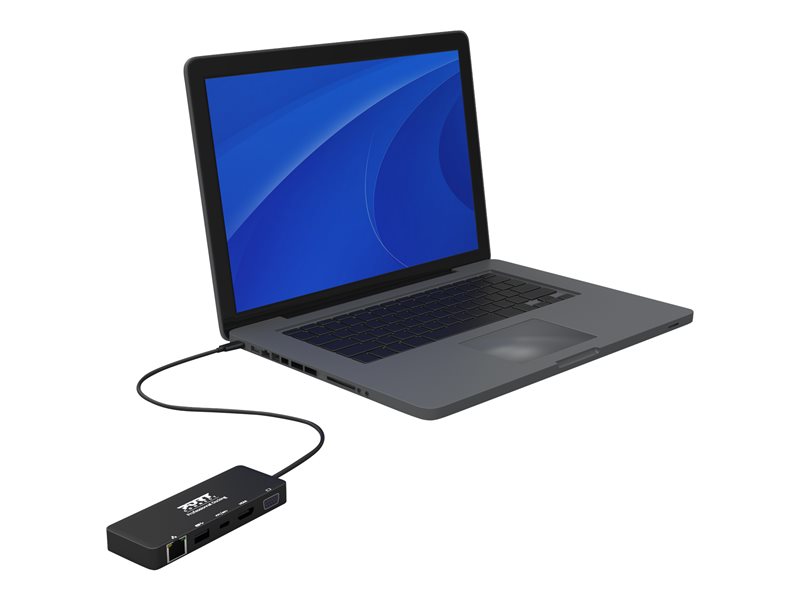 PORT Connect - station d'accueil USB-C de voyage pour PC et Mac
