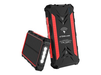 4XEM Mobile - Wireless charging pad / solar power bank