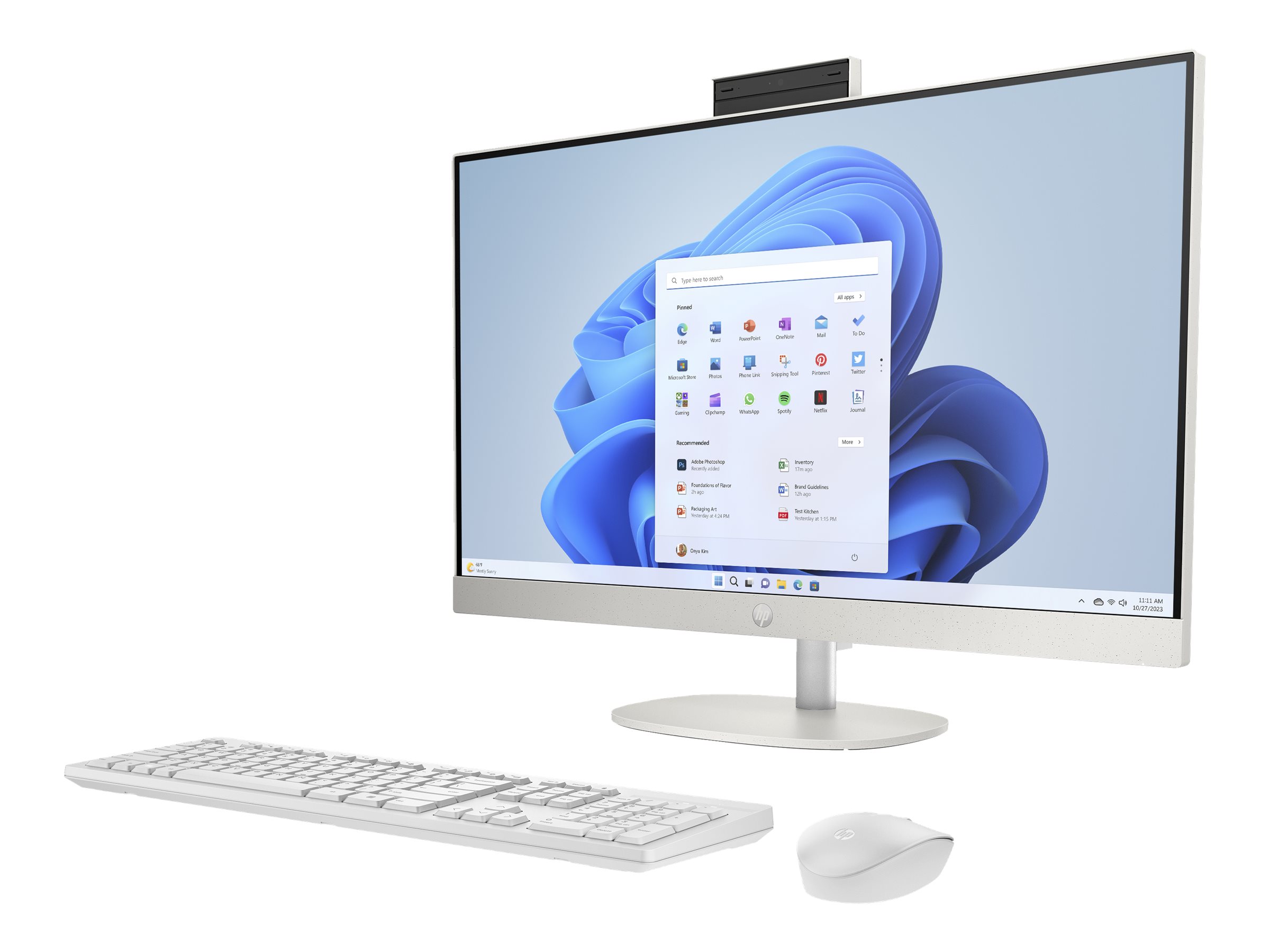 HP 27-cr0060 - All-in-one Ryzen 5 7520U / up to 4.3 GHz