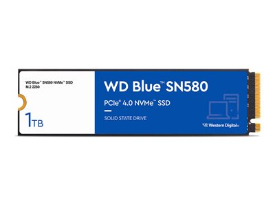 1TB WD Blue SN580 M.2 PCIe Gen 4 NVMe SSD