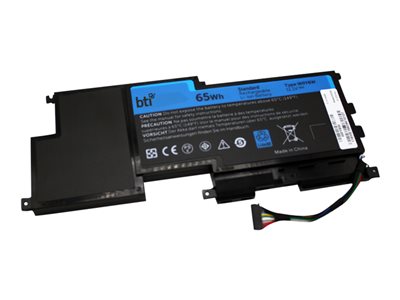 BTI - Notebook battery (equivalent to: Dell T1G6P, Dell W0Y6W, Dell 3NPC0, Dell 9F233, Dell 9F2JJ)