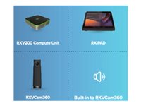 AudioCodes Room Experience (RX) Suite RXV200-B360 Videokonferencepakke 4-mikrofon-array 8'