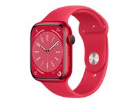 Apple Watch Series 8 (GPS + Cellular) (PRODUCT) RED - red aluminium - smart watch with sport band - red - 32 GB