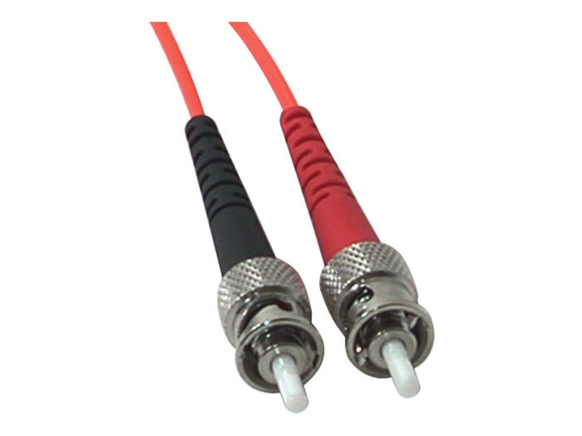C2G 3m LC-ST 62.5/125 Duplex Multimode OM1 Fiber Cable