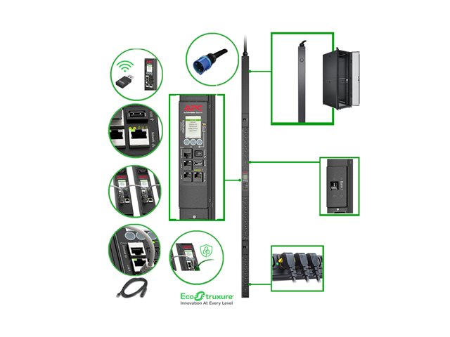 APC Rack PDU 9000 Switched ZeroU 32A