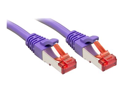 LINDY Cat.6 S/FTP Kabel, violett, 1m