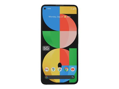 Google Pixel 5a with 5G - mostly black - 5G smartphone - 128 GB - CDMA / GSM