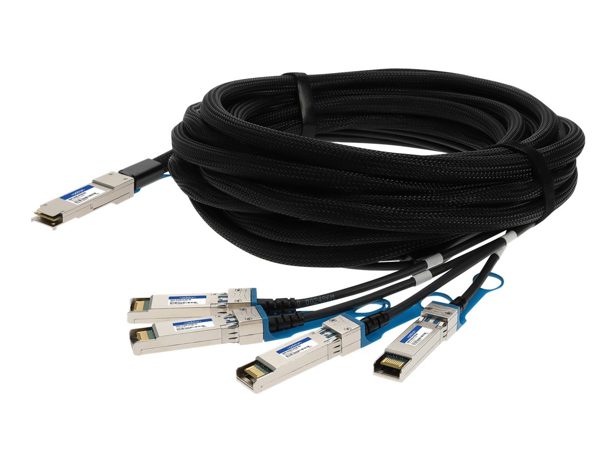 AddOn 7m Cisco Compatible QSFP+ Breakout DAC
