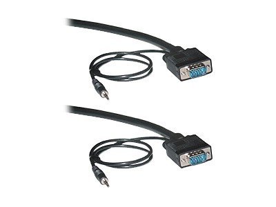 SIIG - VGA cable - HD-15 (VGA), mini jack (M) to HD-15 (VGA), mini jack (M)