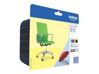 BROTHER Pack blister de 4 cartouches