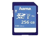 Hama Memory Fast - flash memory card - 256 GB - SDXC UHS-I