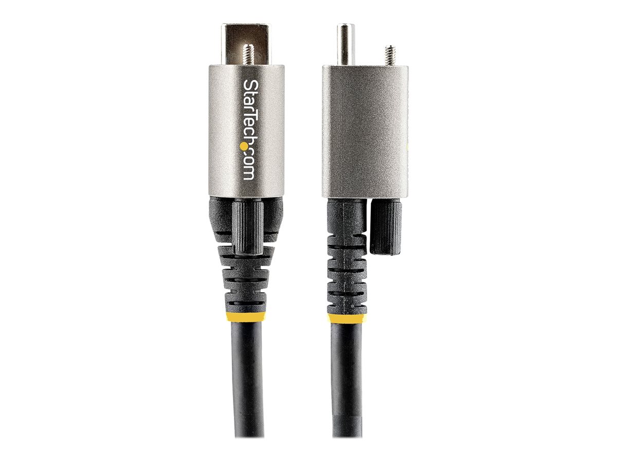 StarTech.com 3ft 1m Top Screw Locking USB C Cable 10Gbps, USB 3.1/3.2 Gen 2 Type-C Cable, 100W (5A) Power Delivery Charging, DP Alt Mode, Single Screw Lock, USB-C to C Cord, Charge/Sync - Thunderbolt 3 Compatible (USB31CCTLKV1M) - USB kabel typ C - USB-C do USB-C - 1 m – foto 3