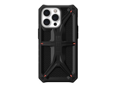 UAG Rugged Case for iPhone 13 Pro 5G [6.1-inch] - Monarch Kevlar Black - back  cover for cell phone