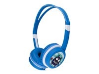 Gembird MHP-JR-B Kablet Hovedtelefoner Blå Hvid