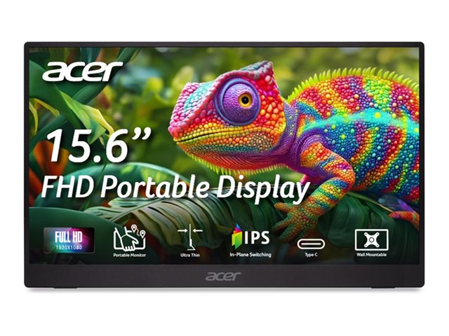 ACER Monitor PM161QB1bmiuux 15i FHD UM.ZP1EE.101