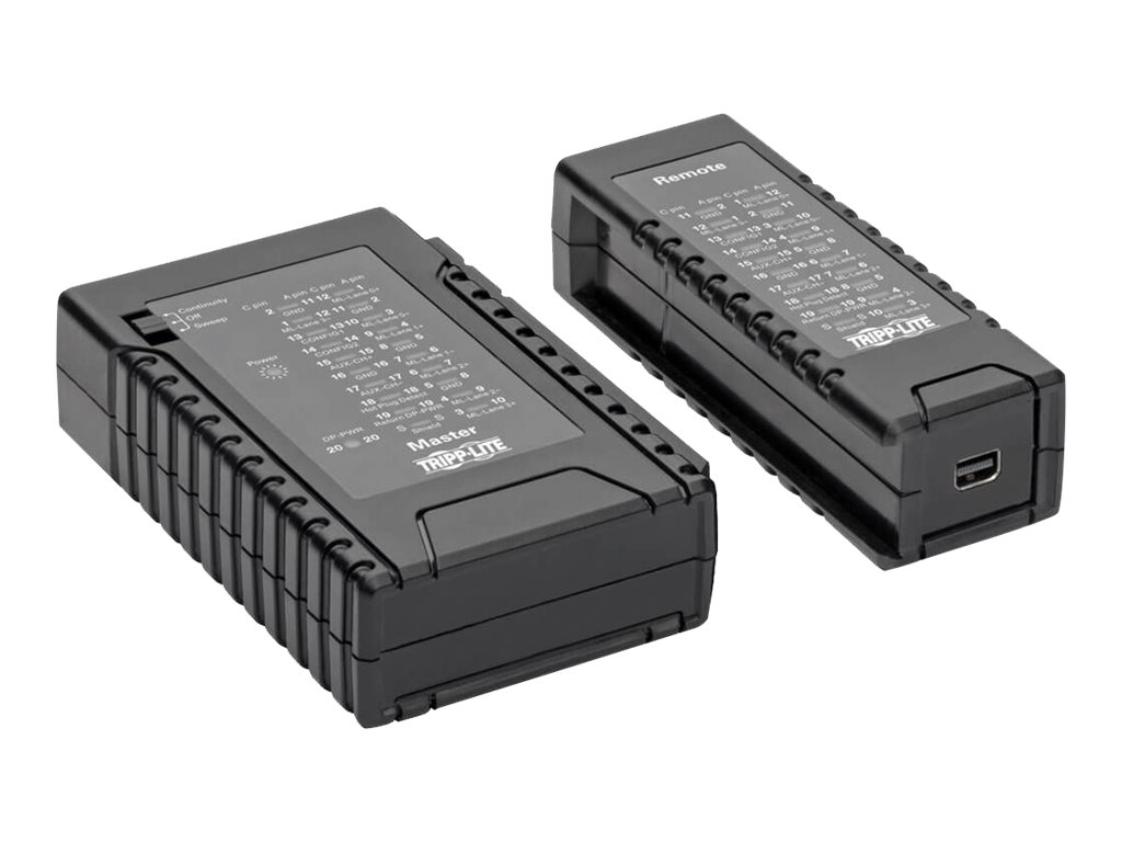 Tripp Lite DisplayPort & Mini DisplayPort Cable Tester with Carrying ...