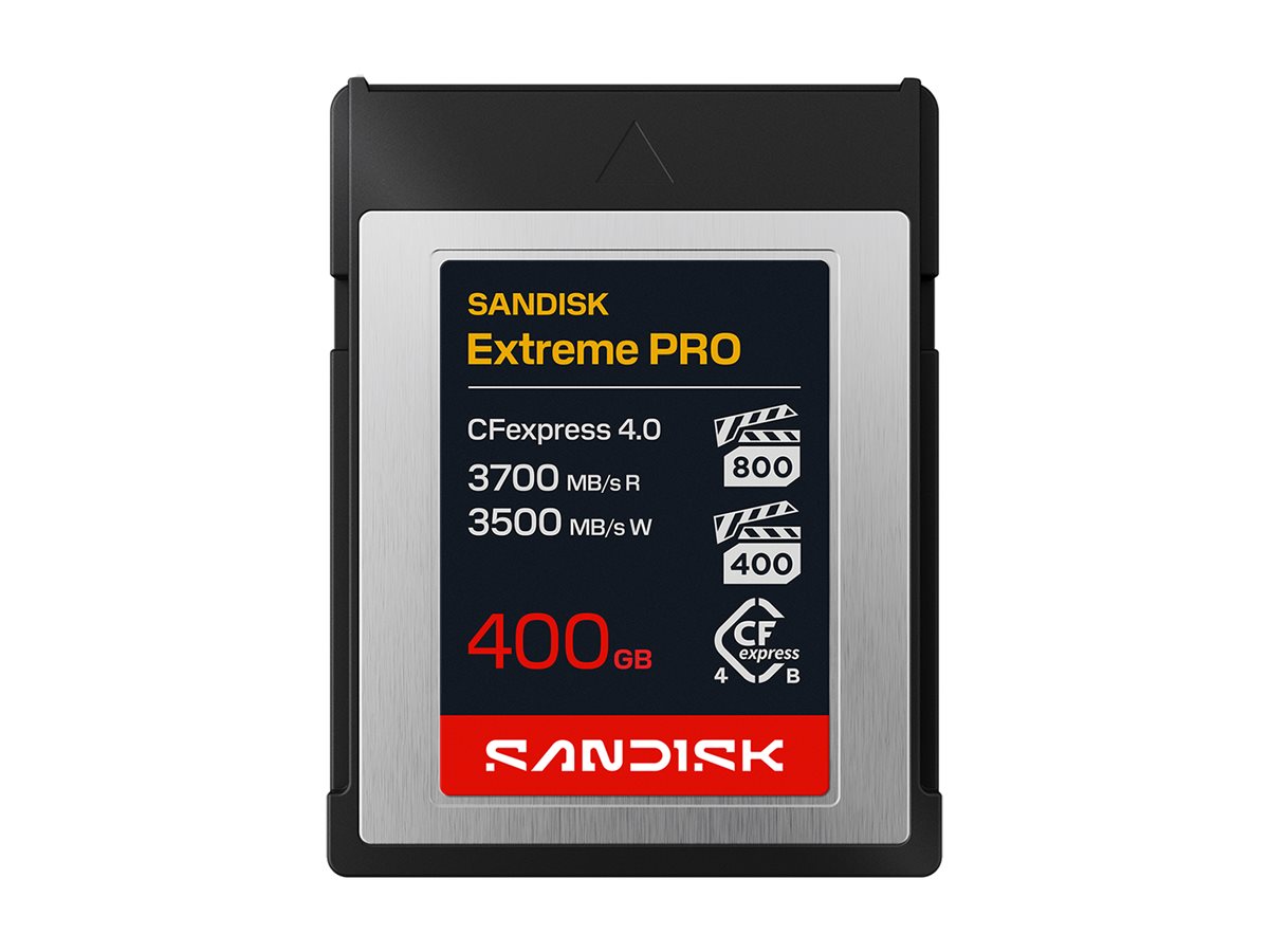 SanDisk Extreme PRO - paměťová karta flash - 400 GB - CFexpress 4.0 Typ B