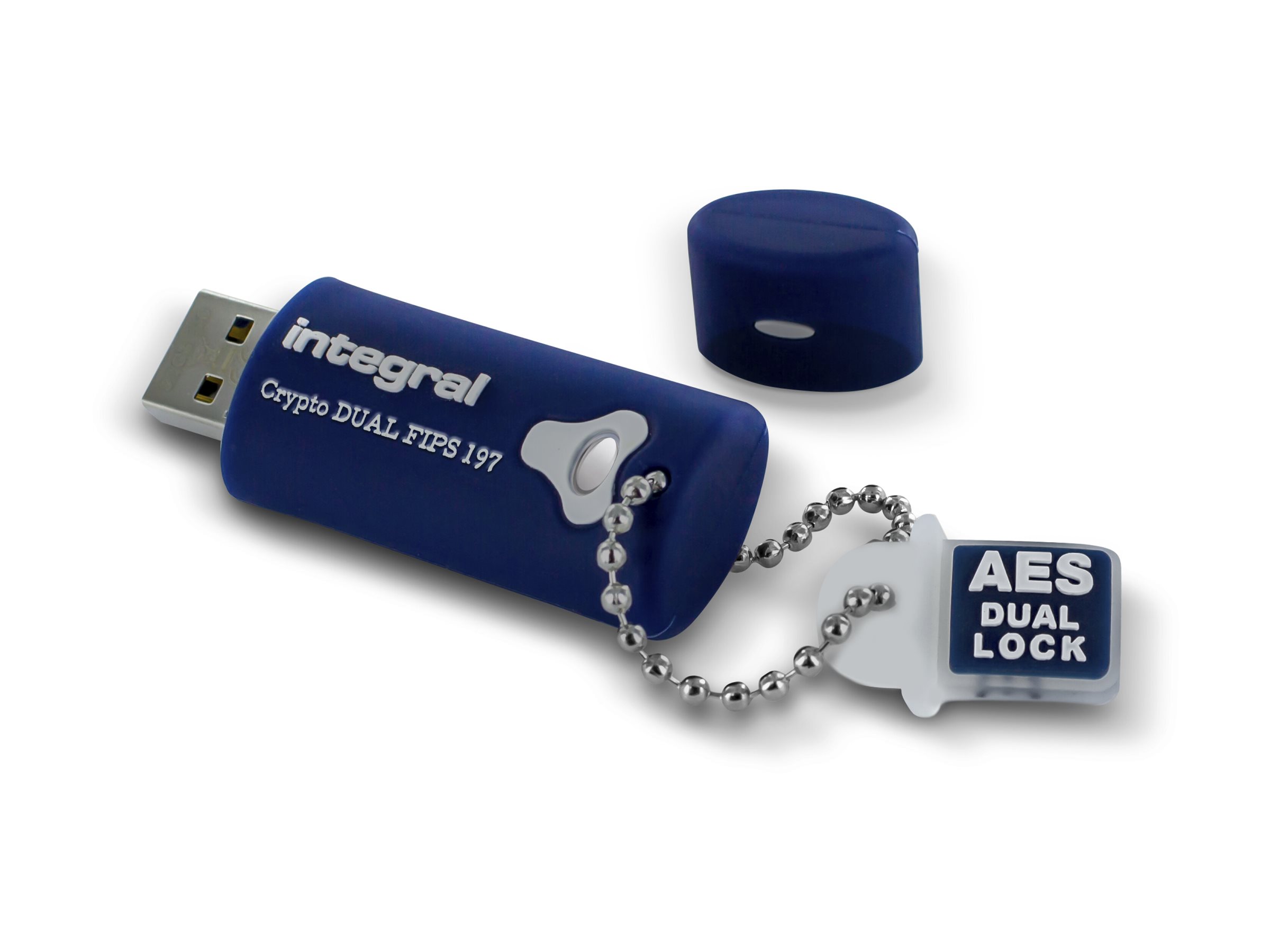 An image of Integral Crypto Dual - USB flash drive - 4 GB
