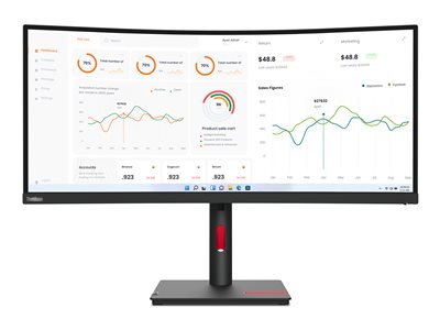 LENOVO T34w-30 34p WQHD VA 21:9 Monitor