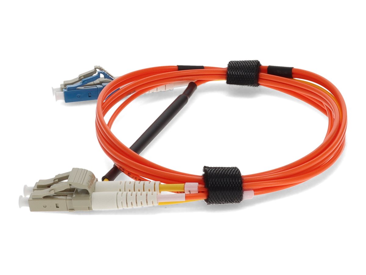 AddOn 1m LC OM1 & OS1 Orange Mode Conditioning Cable