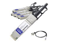 AddOn 3m IBM Compatible QSFP+ Breakout DAC